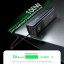 Повербанк Choetech B1012 20000 mAh 100 W Grey с EU адаптером и встроенным кабелем