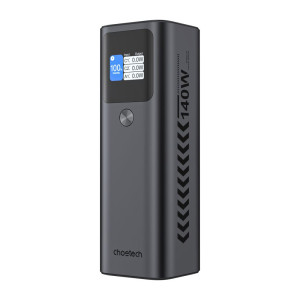 Повербанк Choetech B670 27000 mAh 140 W Grey QC3.0 PD3.1 з дисплеєм