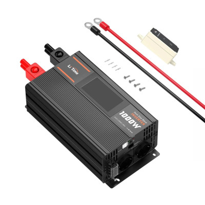 Автономний однофазний інвертор 1kW/12V LiTime L12V1KW-EN-D