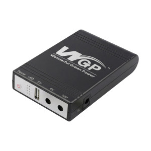 ИБП Mini UPS WGP UPS1032 (10400mAh 5V/9V/12V) для роутера и оптического терминала