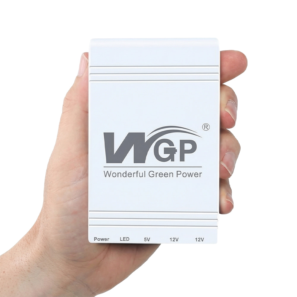 ДБЖ Mini UPS WGP UPS103C (20000mAh 5V/12V/12V) для роутера та оптичного терміналу