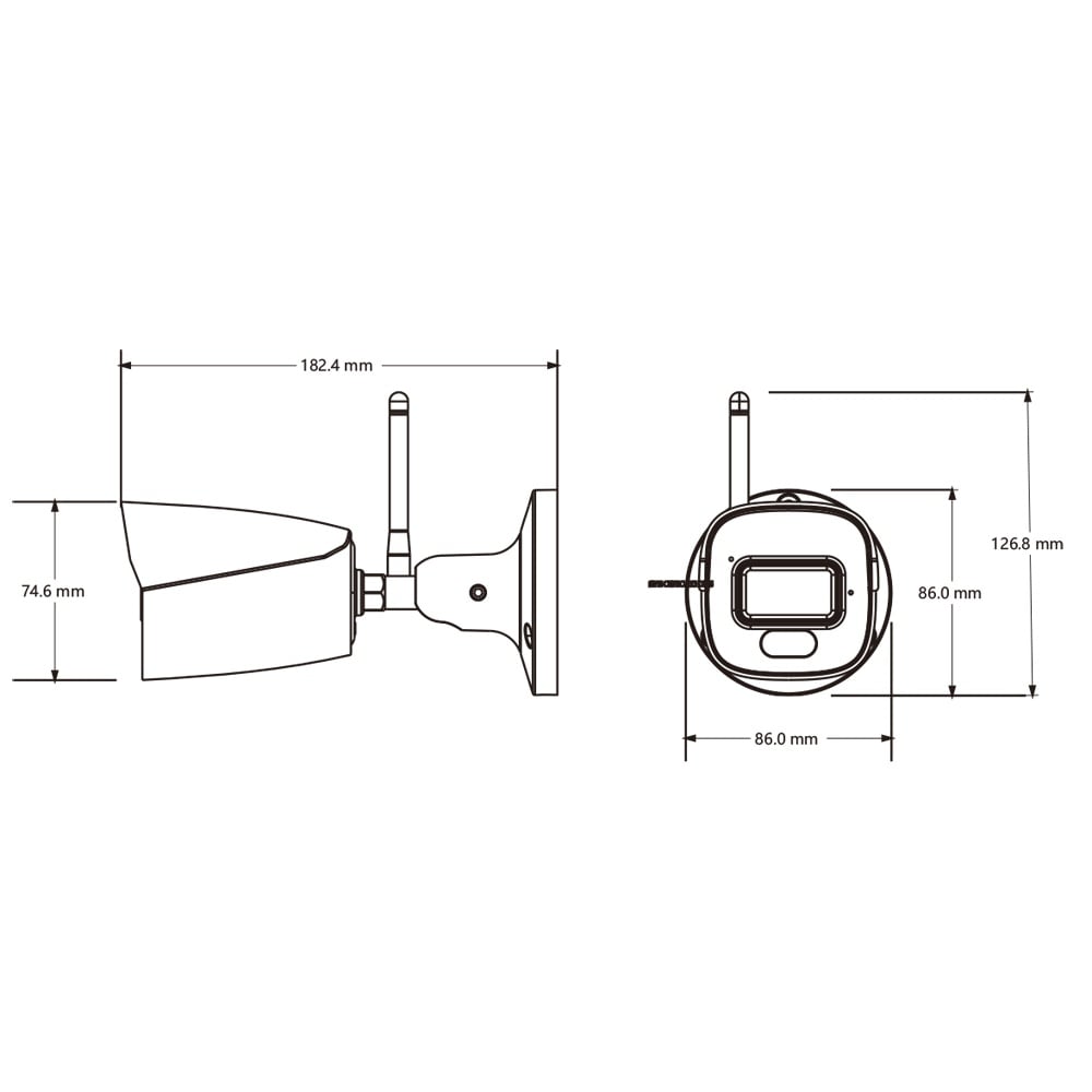 4 Мп IP-відеокамера TVT TD-9441S4L-KT(D/WF/AW2) White з WiFi 
