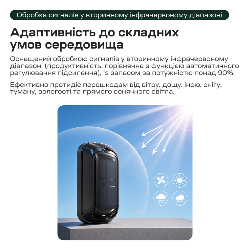 Инфракрасный барьер Trinix TRX-1B/15M, 1-лучевой