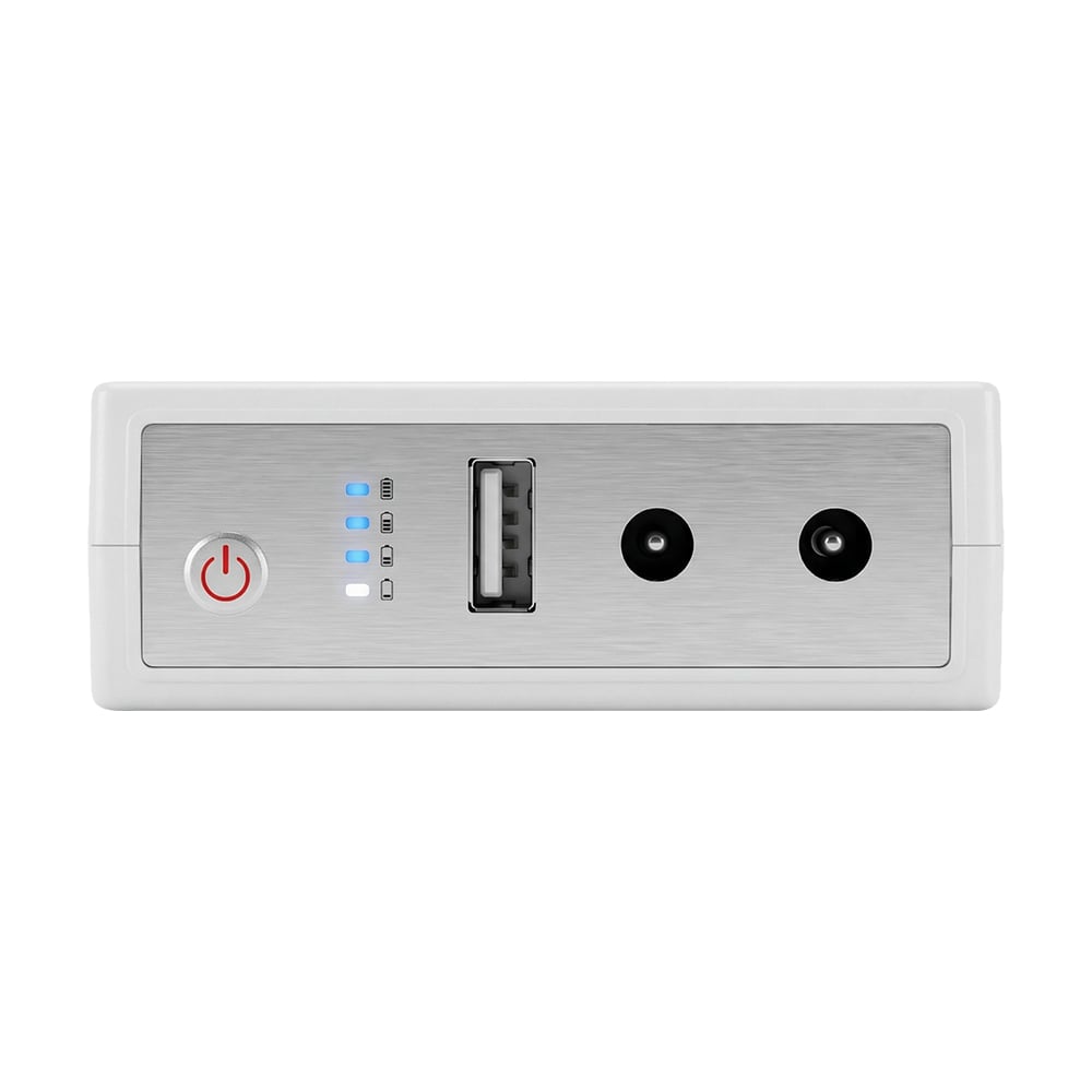 ИБП Mini UPS WGP UPS103C 20000mAh 5V/12V/12V, Li-ion с блоком питания SPF-1202B 12V/2A (24W)