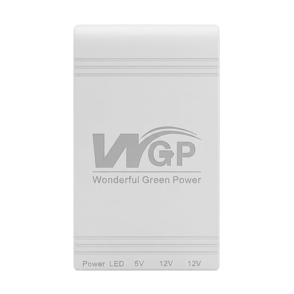 ИБП Mini UPS WGP UPS103C 20000mAh 5V/12V/12V, Li-ion с блоком питания SPF-1202B 12V/2A (24W)