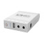 ДБЖ Mini UPS WGP UPS103A White 10400mAh 5V/9V/12V, Li-ion та блок живлення SPF-1202B 12V/2A (24W)