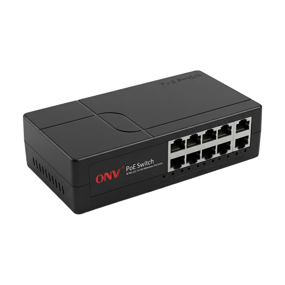 10-портовый PoE-коммутатор ONV ONV-H1108PGBES неуправляемый