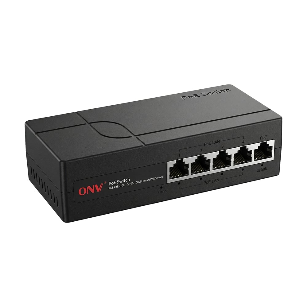 5-портовий PoE-комутатор ONV ONV-H3054PEBS некерований