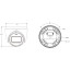 6 Мп IP-відеокамера TVT TD-9565S4-PA(D/PE/AW3) White f=2.8mm, фіксований об'єктив