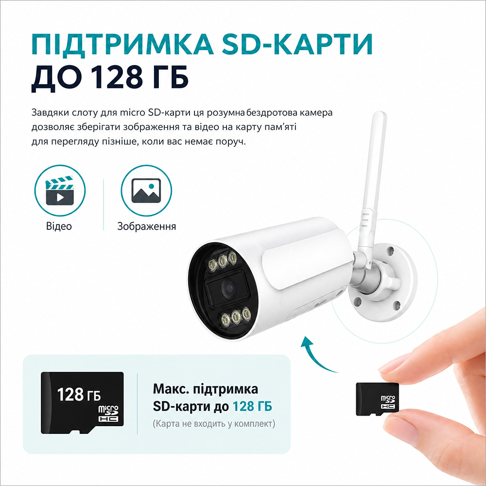 5 Мп Wi-Fi IP-видеокамера Light Vision VLC-5205WI