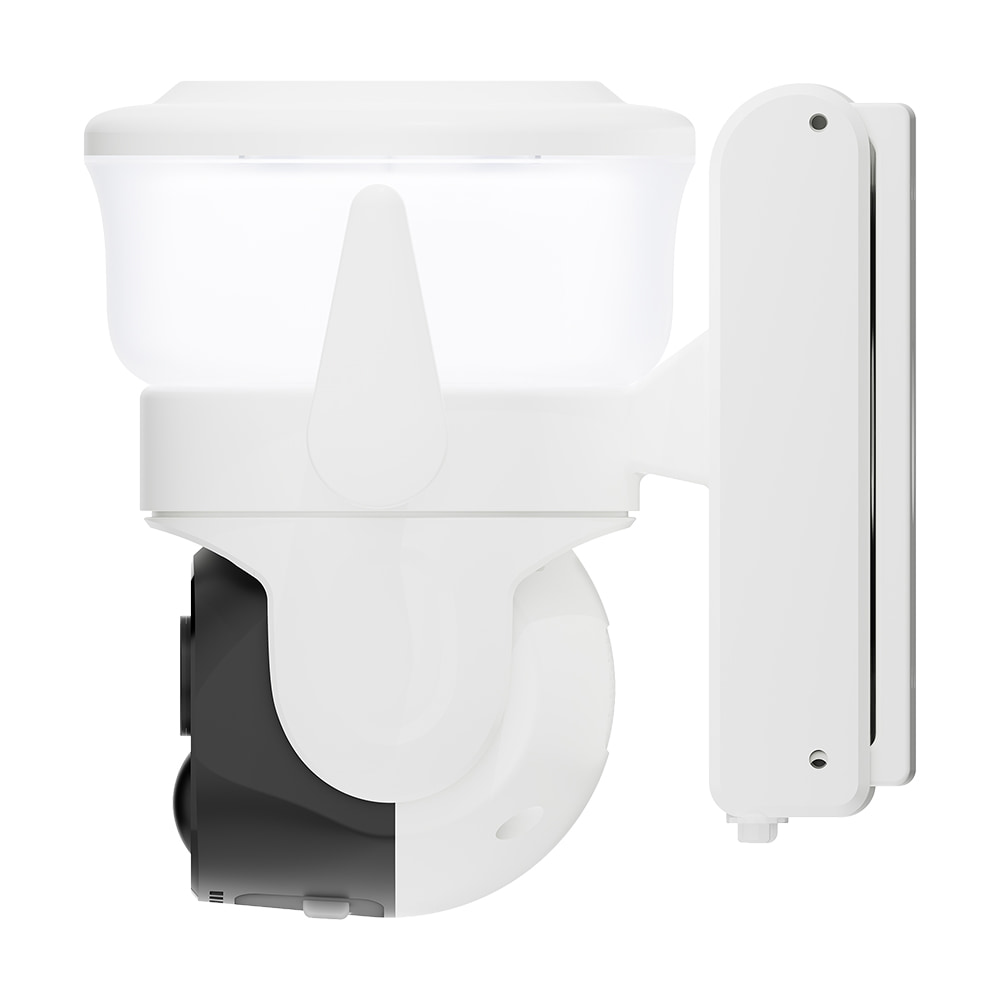 3 Мп Wi-Fi PTZ-відеокамера Light Vision VLC-6103WLS White, з прожектором та сонячною панеллю