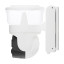 3 Мп Wi-Fi PTZ-відеокамера Light Vision VLC-6103WLS White, з прожектором та сонячною панеллю