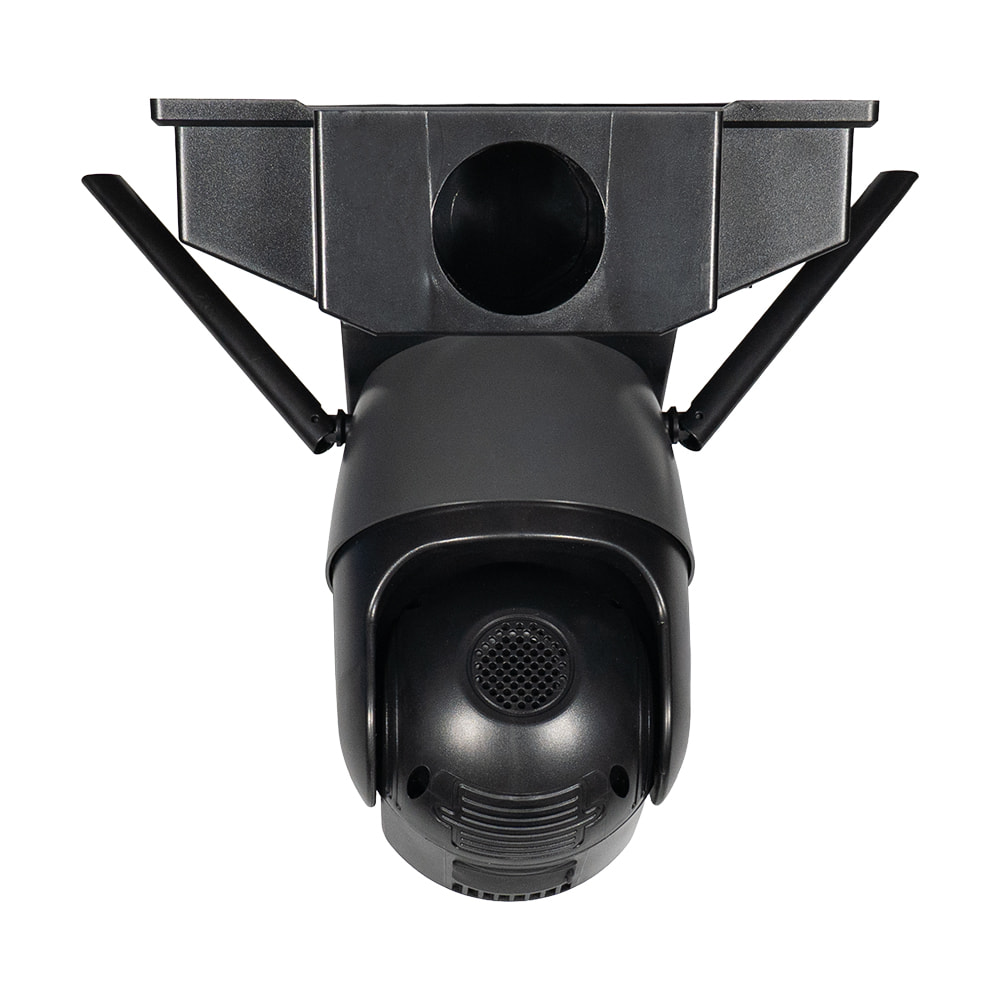 9 Мп Wi-Fi PTZ-відеокамера Light Vision VLC-1030WIA10ZL/2C (3Mp+3Mp+3Mp), з прожектором та сонячною панеллю