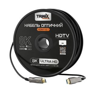 Кабель HDMI V2.1 оптичний 50 м Trinix (AOC-HDMI8k-50m)