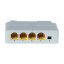 PoE-расширитель NVC-POE 3/1000 DIN на DIN-рейку