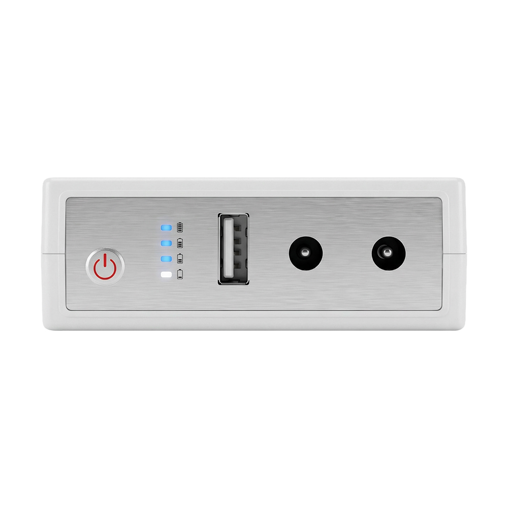 Джерело безперебійного живлення з блоком живлення Mini UPS WGP UPS103C Quick Charge 20000mAh 5V/12V/12V, Li-ion 4*5Ah, для роутера та оптичного терміналу