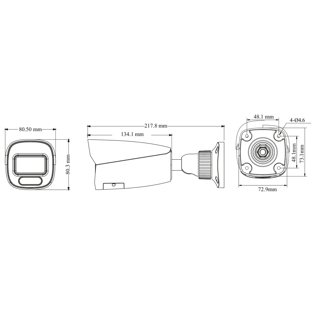 6 Мп IP-відеокамера TVT TD-9462E4B-A(D/AZ/PE/AW3) White, 2.7 - 13.5 мм