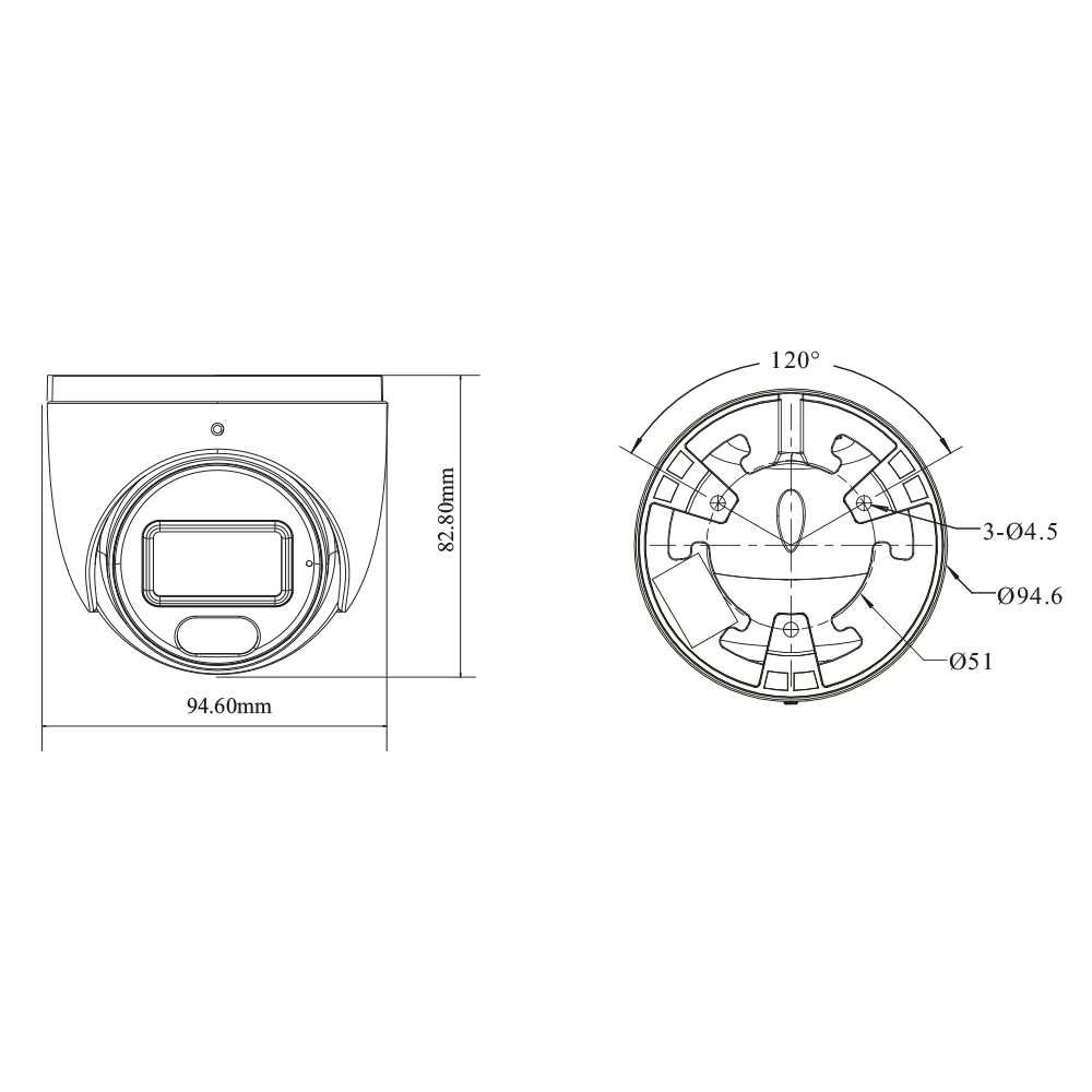 6 Мп IP-видеокамера TVT TD-9564E4B-A(D/PE/AW2) White, 2.8 мм