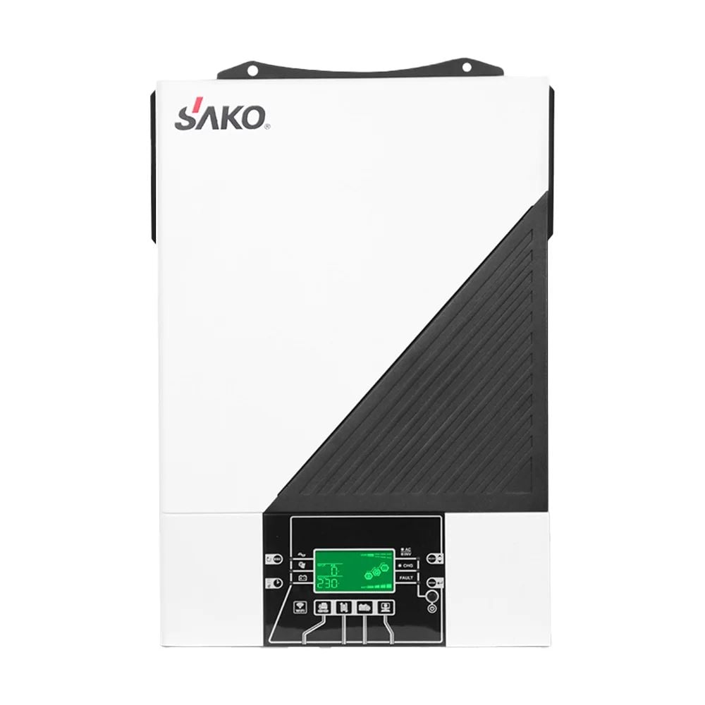 Комплект резервного питания Sako: гибридный инвертор 6.2 кВт SUNON IV 48В +120A MPPT и аккумуляторная батарея 51.2В 5120Втч Li-Wall series LiFePo4
