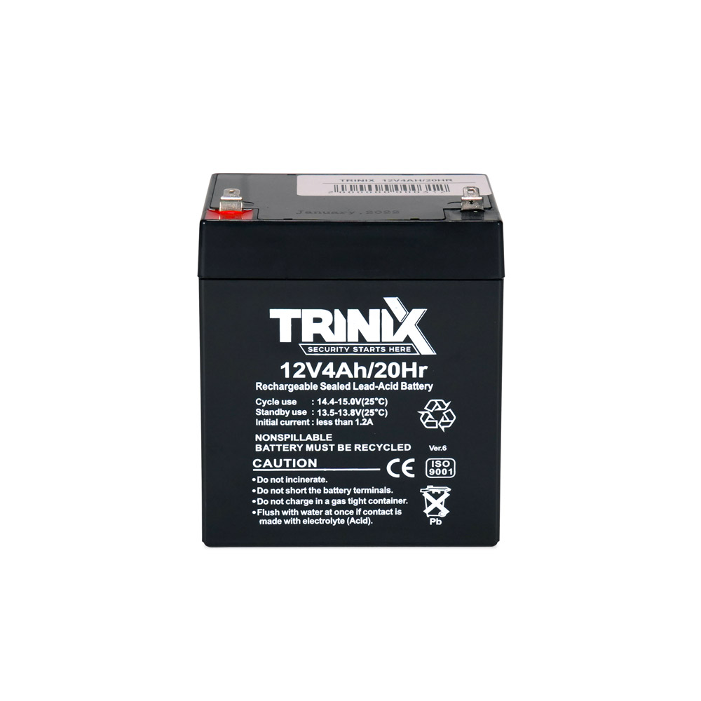 Акумуляторна батарея Trinix AGM 12V4Ah свинцево-кислотна