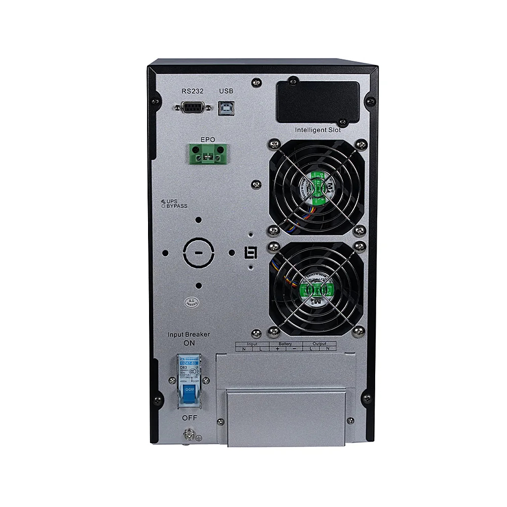 Джерело безперебійного живлення Kraft KRF-T10KVA/10KW(LCD)Ex Pro Online UPS з підключенням зовнішнього акумулятора