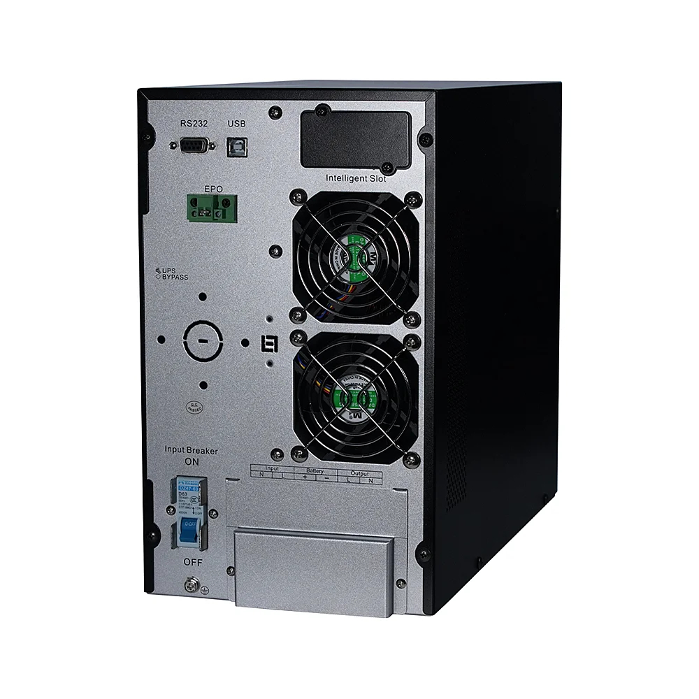 Джерело безперебійного живлення Kraft KRF-T10KVA/10KW(LCD)Ex Pro Online UPS з підключенням зовнішнього акумулятора