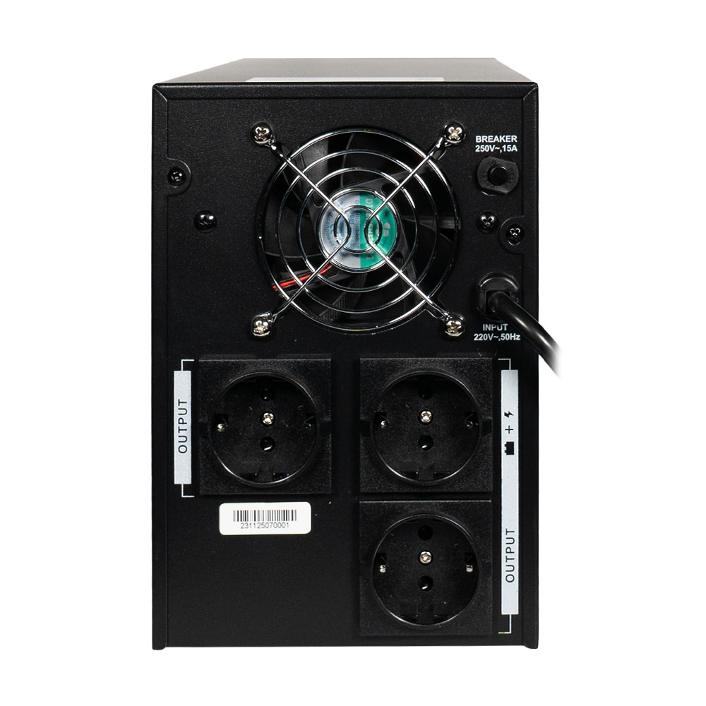 Источник бесперебойного питания Kraft Energy KRF-3000VA/1800W(LCD) UPS
