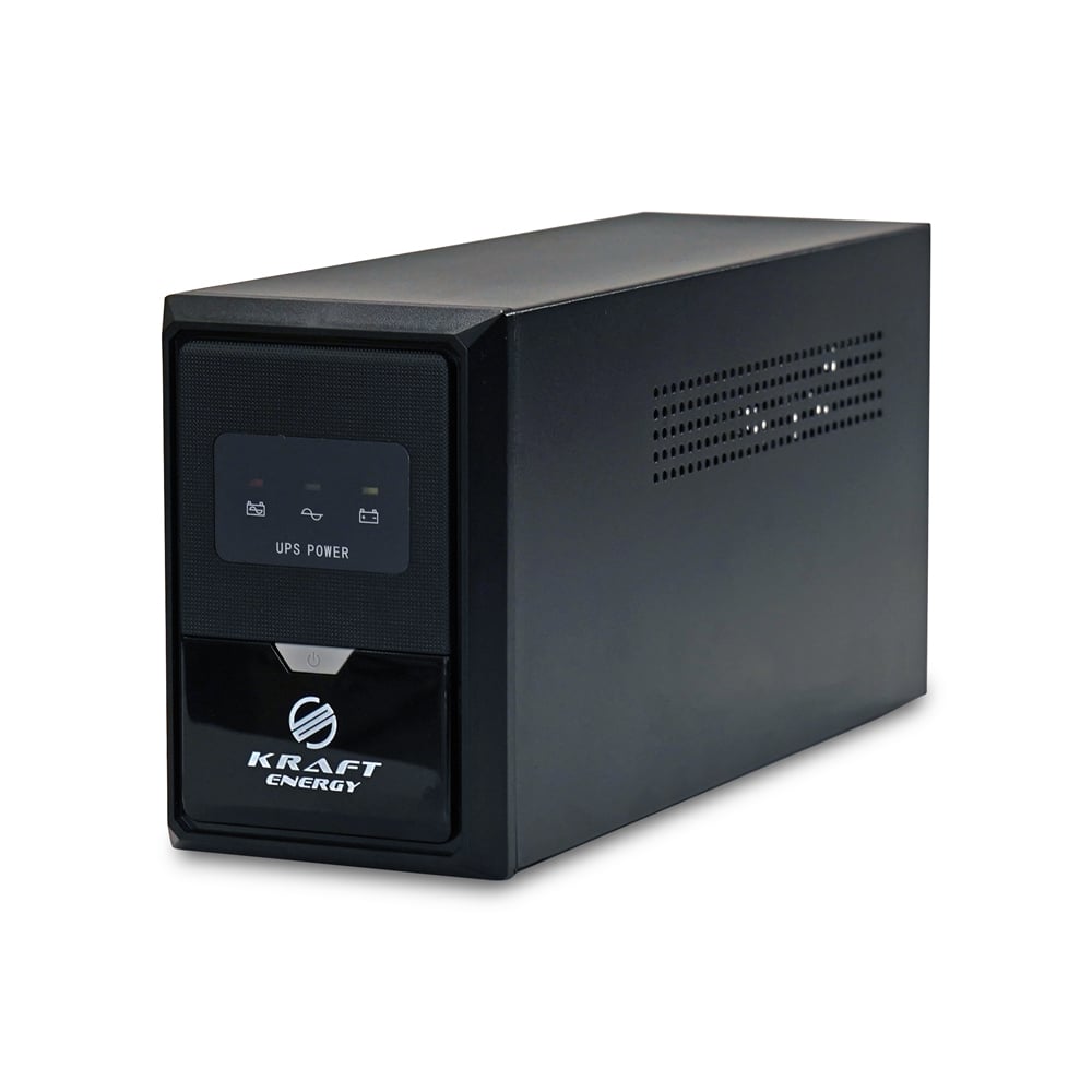 Источник бесперебойного питания Kraft KRF-B500VA/300W(LED)12V UPS с подключением внешнего аккумулятора