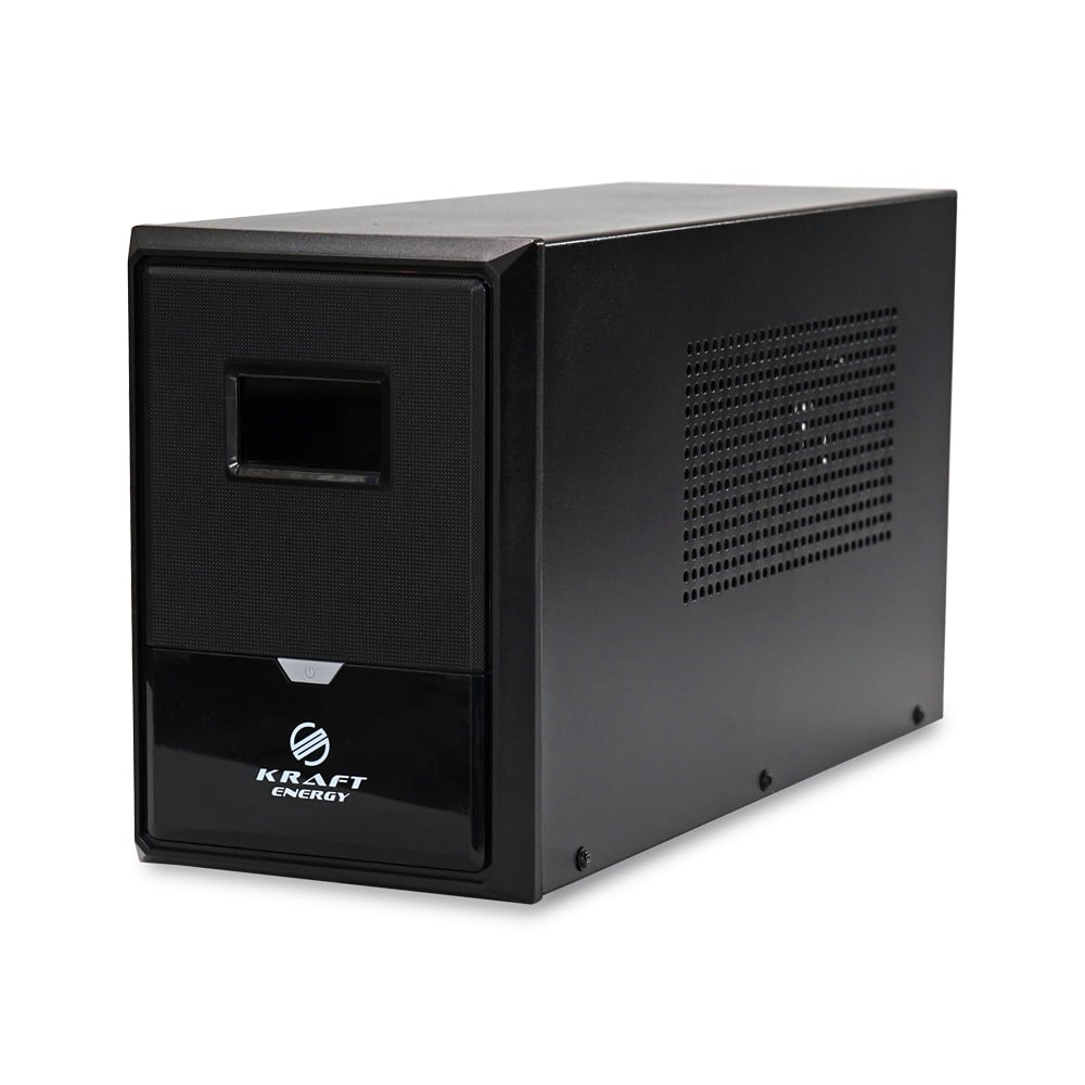 Источник бесперебойного питания Kraft KRF-B2000VA/1200W(LCD)24V UPS с подключением внешнего аккумулятора