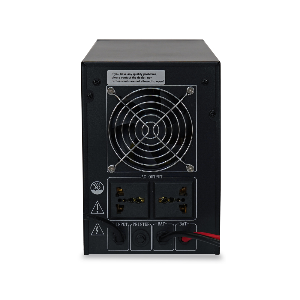 Источник бесперебойного питания Kraft KRF-B2000VA/1200W(LCD)24V UPS с подключением внешнего аккумулятора