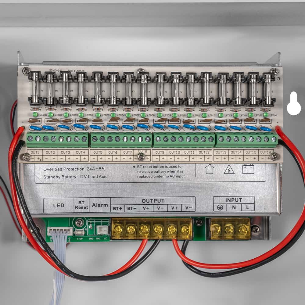 Блок бесперебойного питания Kraft Energy PSU-1220LED/16CH под аккумуляторы 18Аh