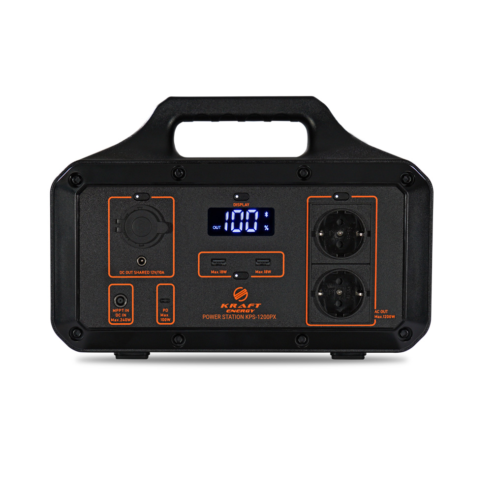 Портативне джерело живлення Kraft KPS-1200PX(PGH1000P-S)