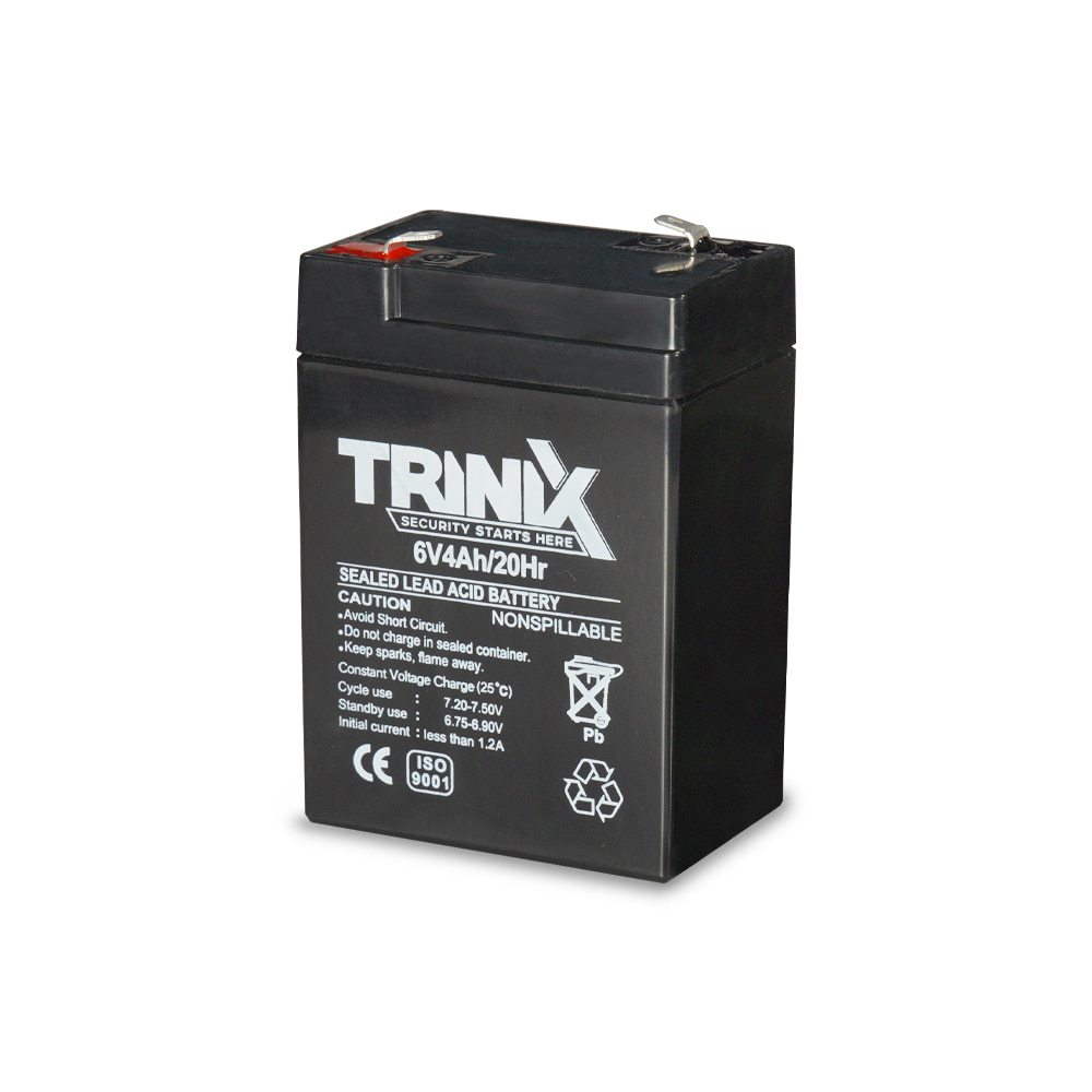 Аккумуляторная батарея Trinix 6V4Ah свинцово-кислотная