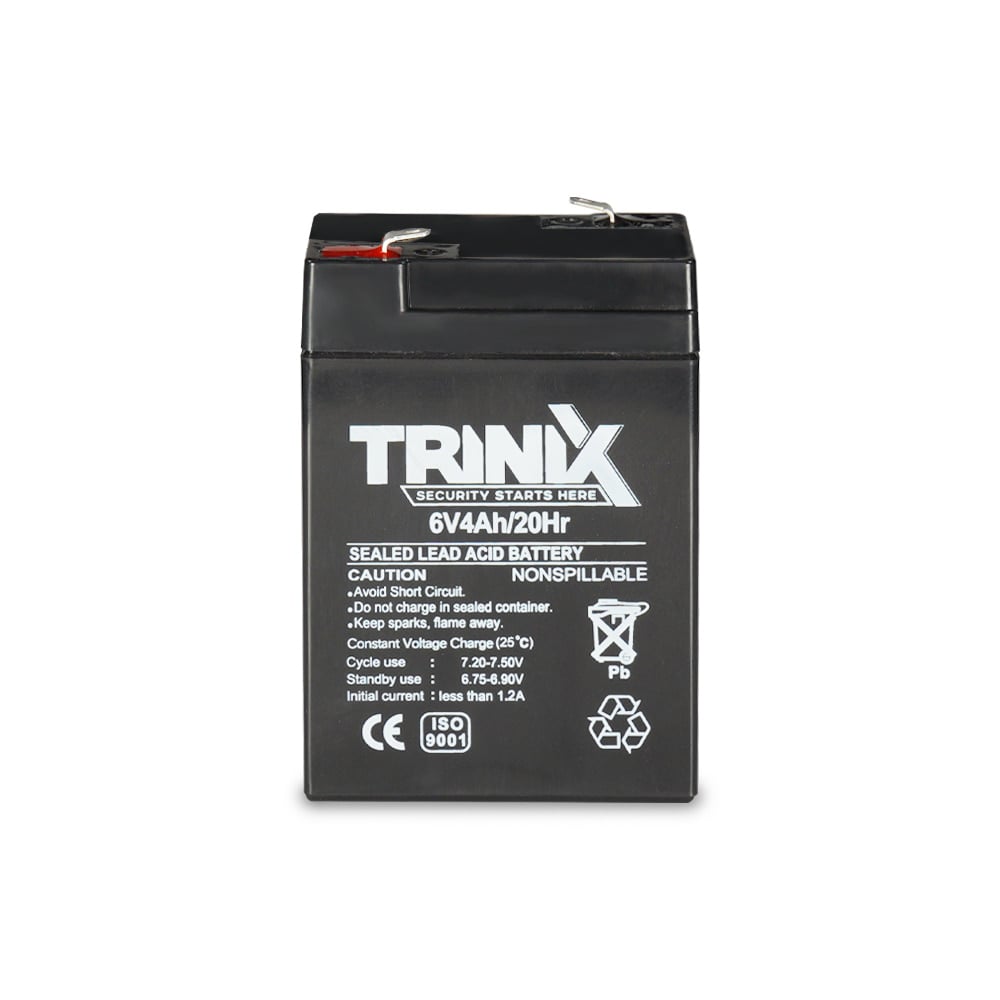 Аккумуляторная батарея Trinix 6V4Ah свинцово-кислотная