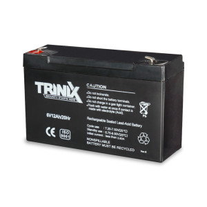Аккумуляторная батарея Trinix 6V12Ah свинцово-кислотная