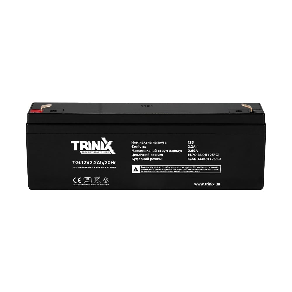 Акумуляторна батарея Trinix TGL 12V2.2Ah гелева