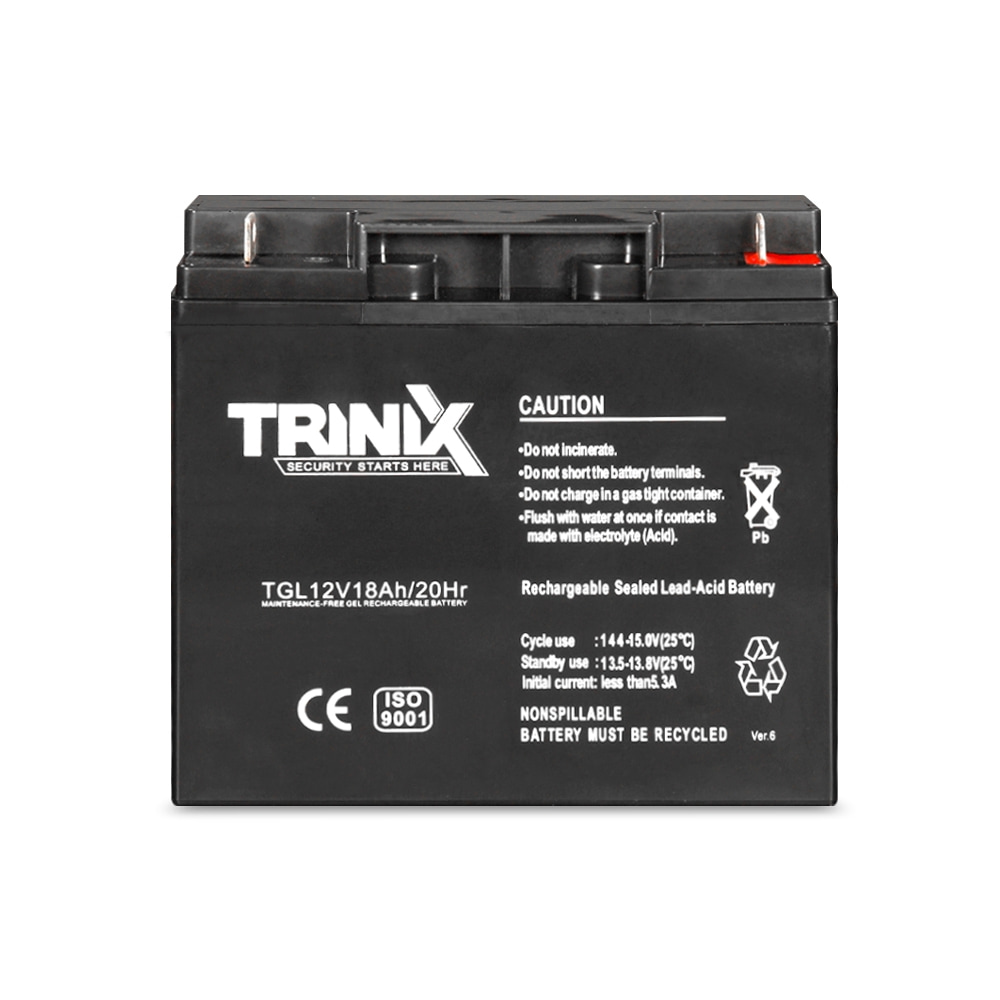 Акумуляторна батарея Trinix TGL 12V18Ah гелева