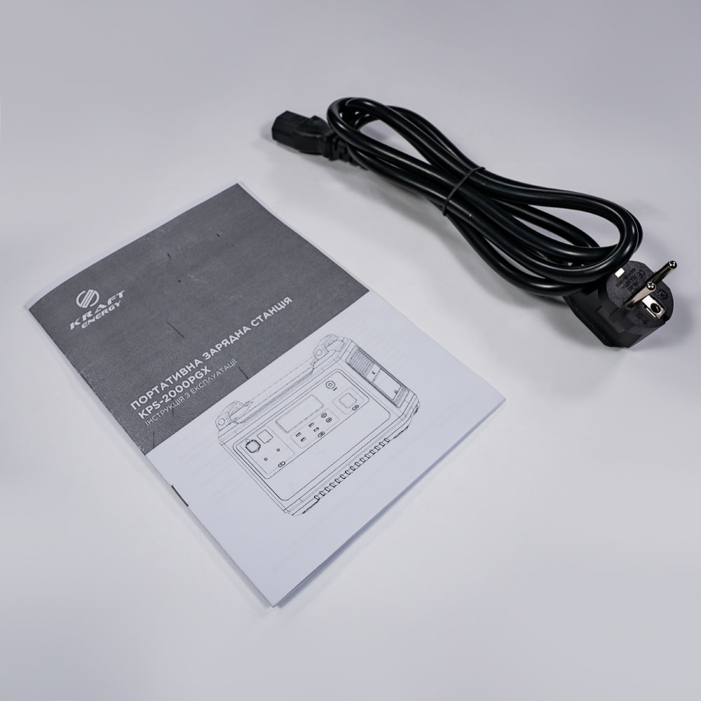 Портативный источник питания Kraft KPS-2000PGX
