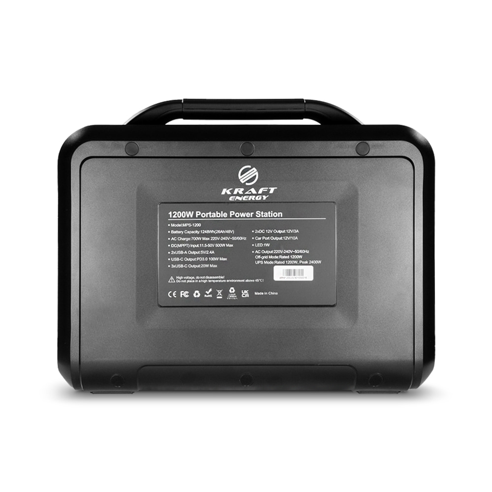 Портативный источник питания Kraft KPS-1200PGX