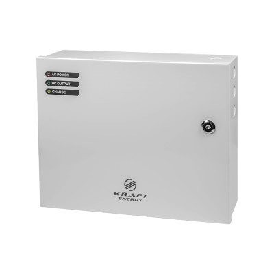 Блок бесперебойного питания Kraft Energy PSU-2425LED 24V под 2 аккумулятора 7Аh