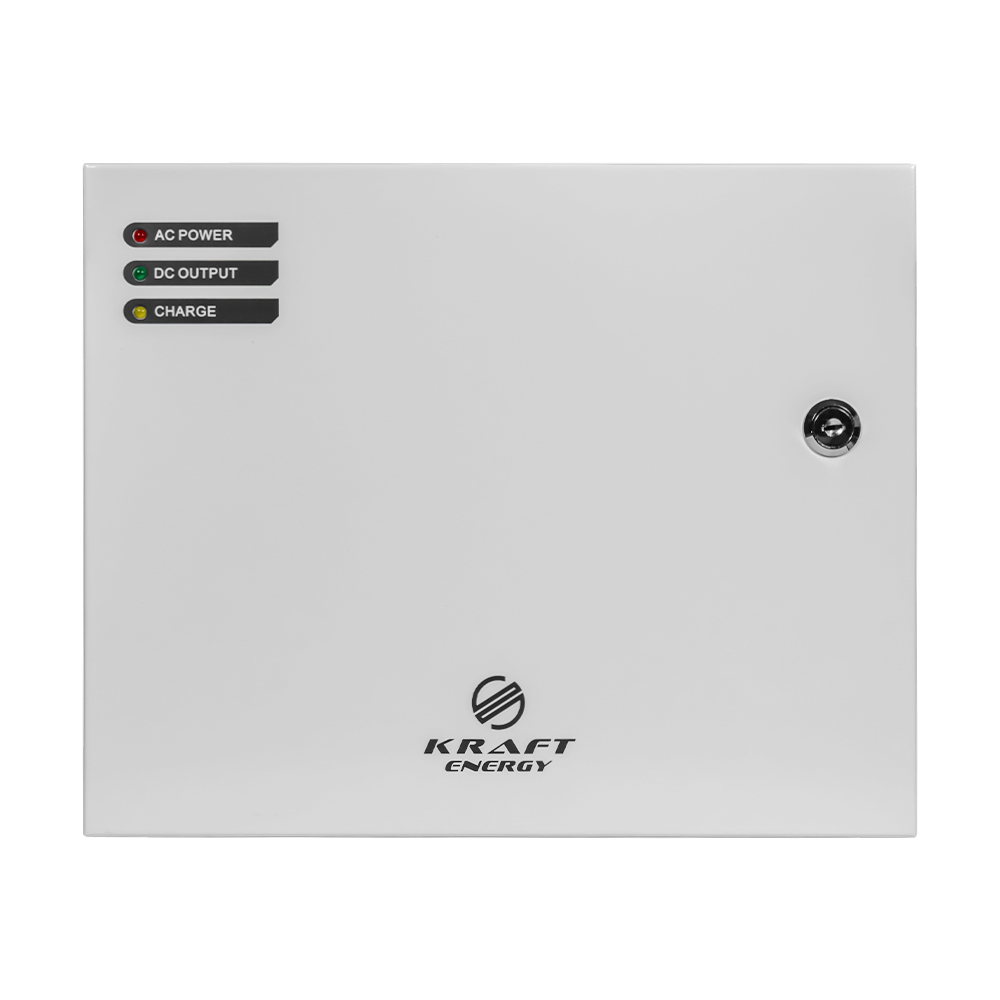Блок бесперебойного питания Kraft Energy PSU-2425LED 24V под 2 аккумулятора 7Аh