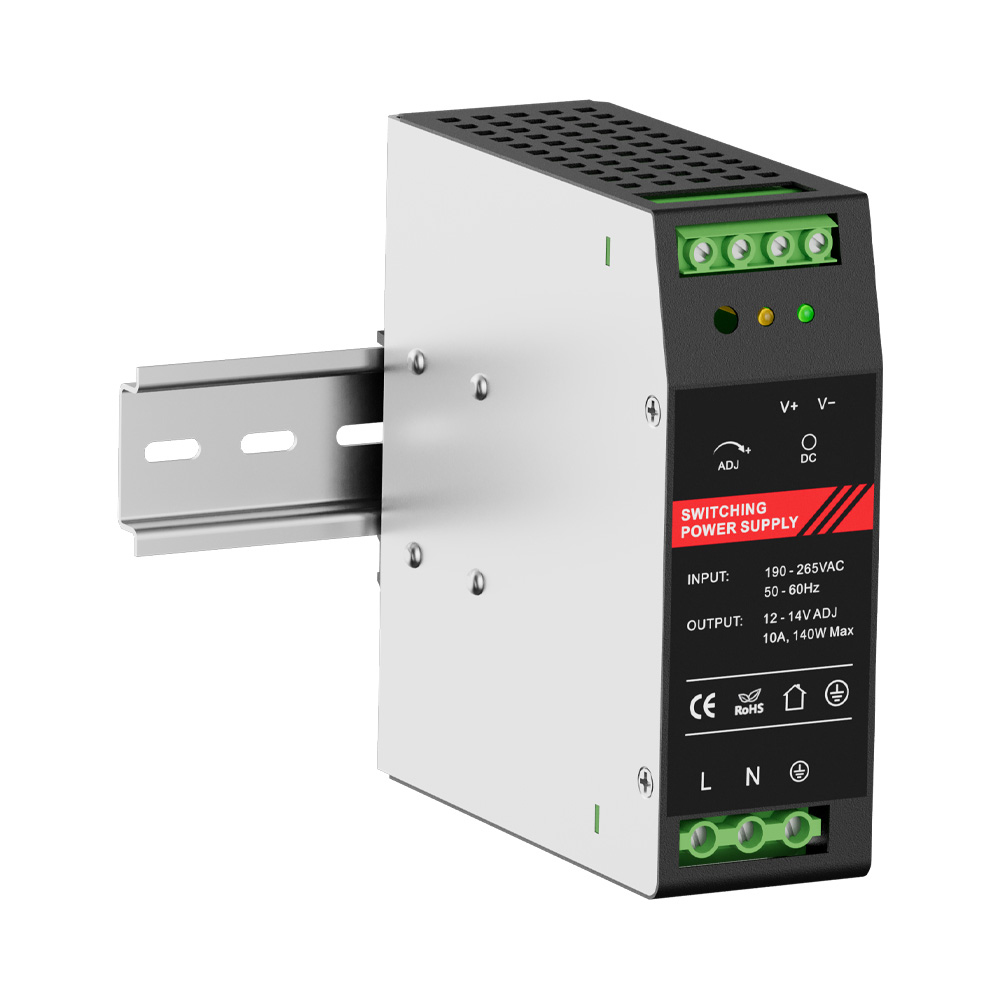 Источник бесперебойного питания Kraft PSU-1210DIN с креплением на DIN-рейку