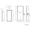 Замок для встановлення на меблі TTLOCK RFID-LOCKER