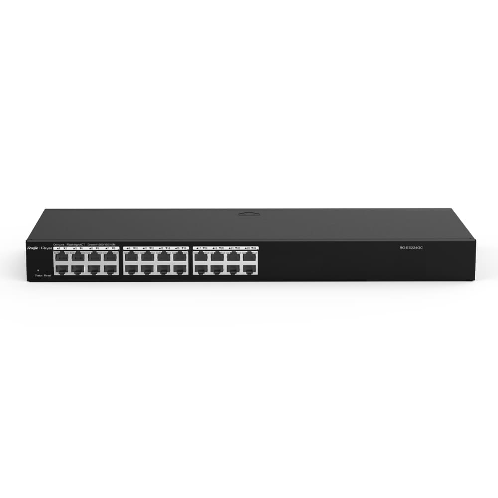 24-портовый гигабитный интеллектуальный коммутатор Ruijie RG-ES224GC