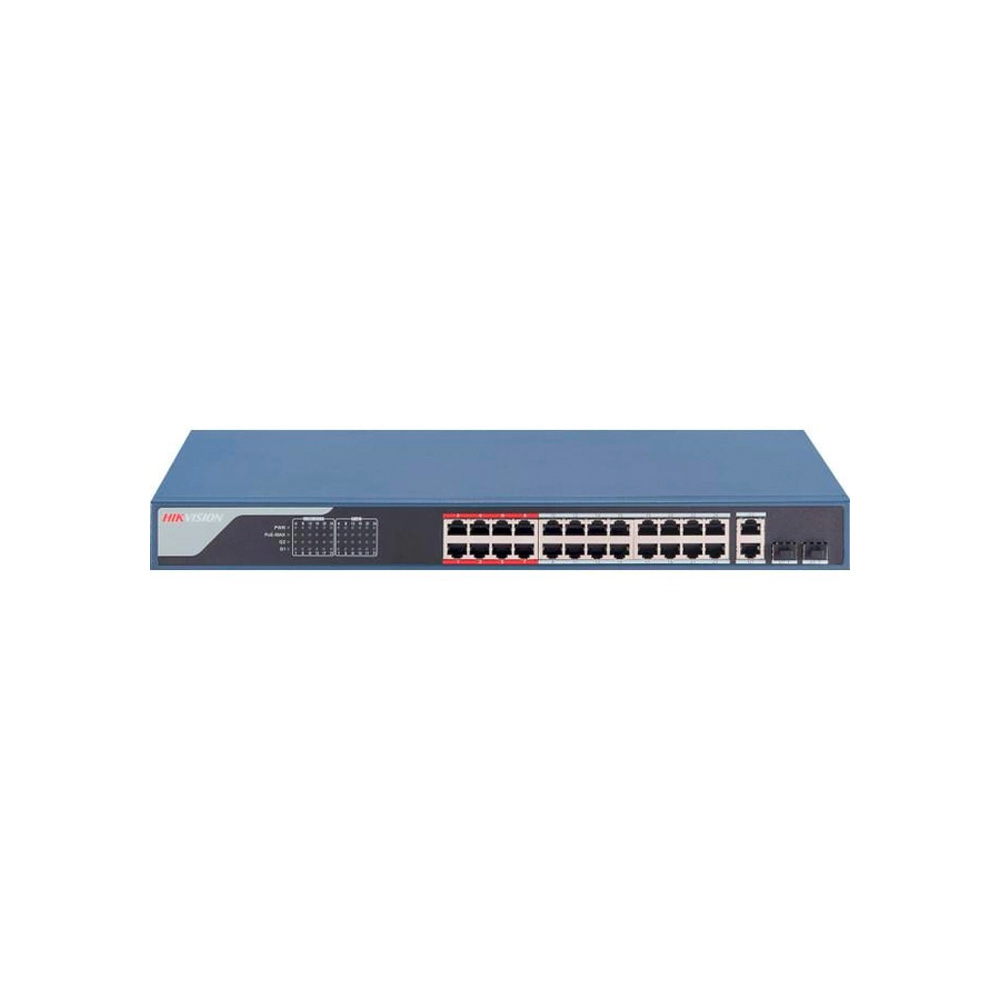 24-портовий PoE комутатор Hikvision DS-3E1326P-EI керований