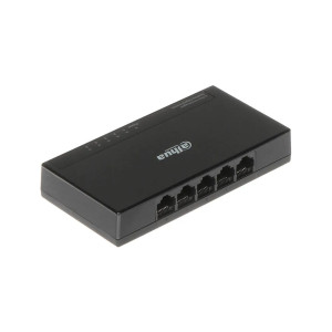 5-портовый гигабитный коммутатор Dahua DH-PFS3005-5GT-L неуправляемый