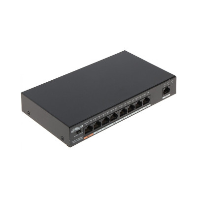 8-портовий PoE комутатор Dahua DH-PFS3009-8ET1GT-96 некерований