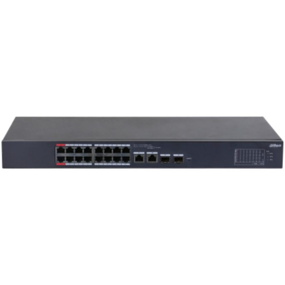 16-портовий PoE комутатор Dahua DH-CS4218-16ET-135 керований