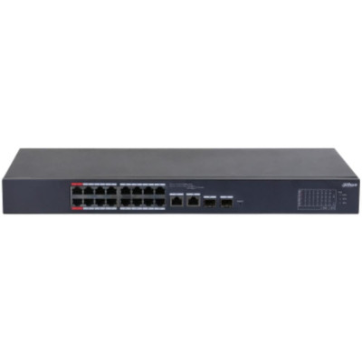 16-портовий PoE комутатор Dahua DH-CS4218-16ET-135 керований