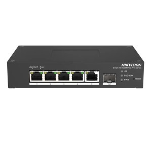 4-портовий PoE комутатор Hikvision DS-3T1306P-SI/HS керований